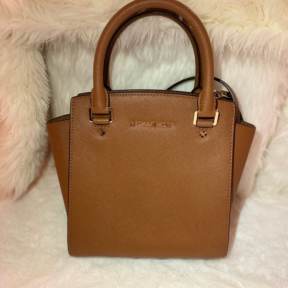 Brown Michael Kors satchel
